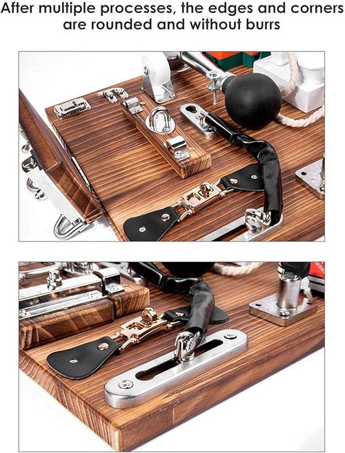 Sensory Activity Board - Educational Brain Game for Preschoolers - Baby & Kids > Baby & Kid's Toys > Building Toys