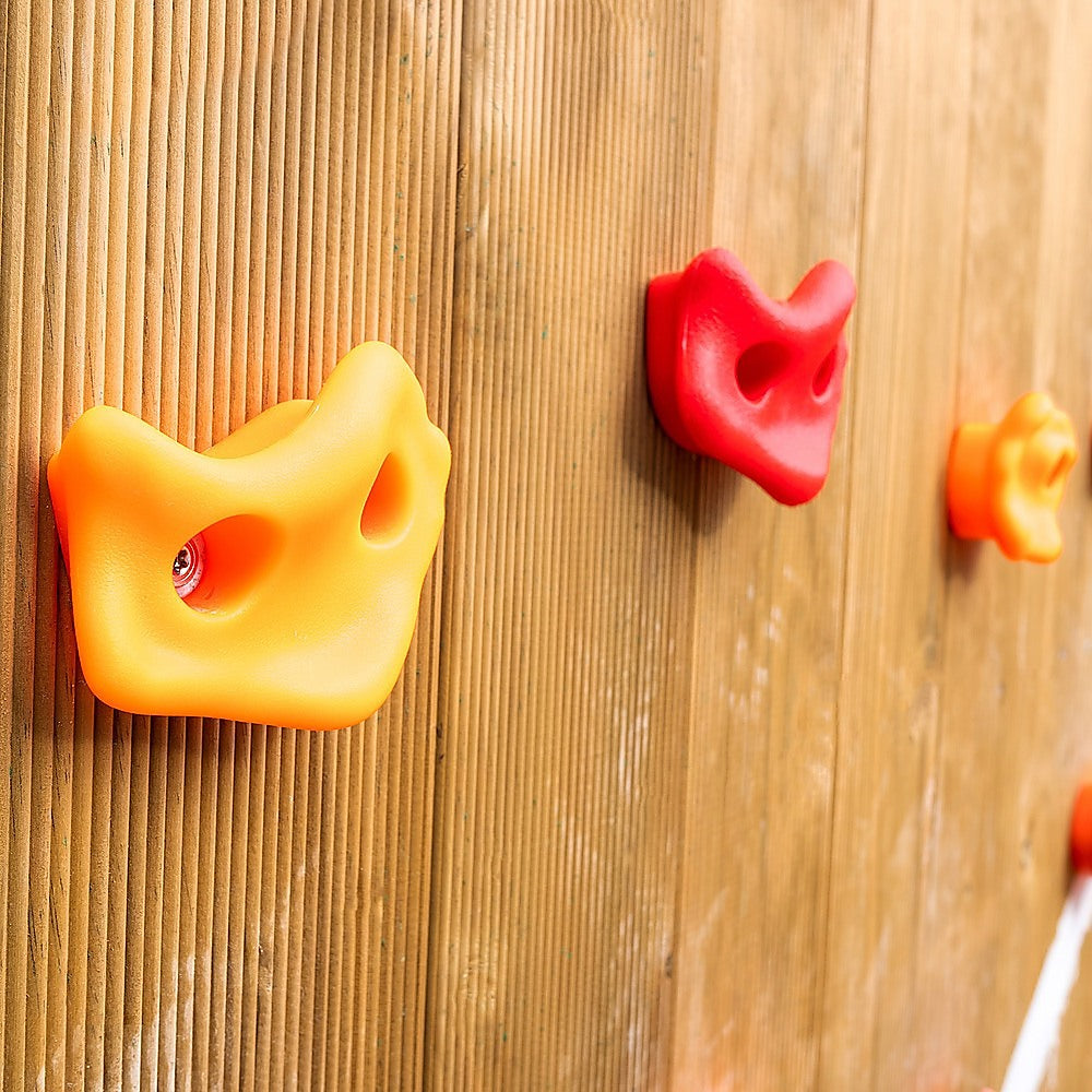 Rock Climbing Holds – 10 Piece Set for Motor Skill Development - Baby & Kids > Baby & Kid's Toys > Activity Toys