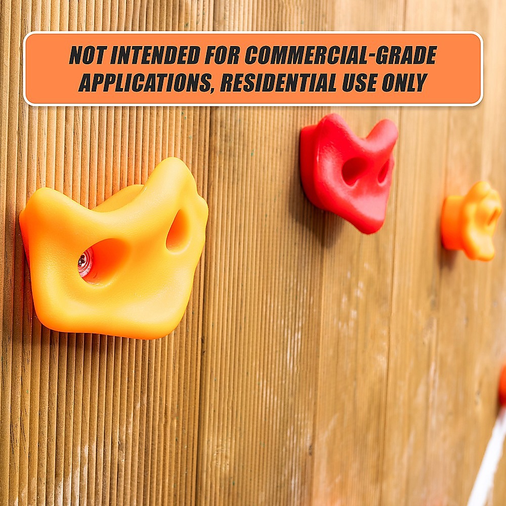 Rock Climbing Holds – 10 Piece Set for Motor Skill Development - Baby & Kids > Baby & Kid's Toys > Activity Toys