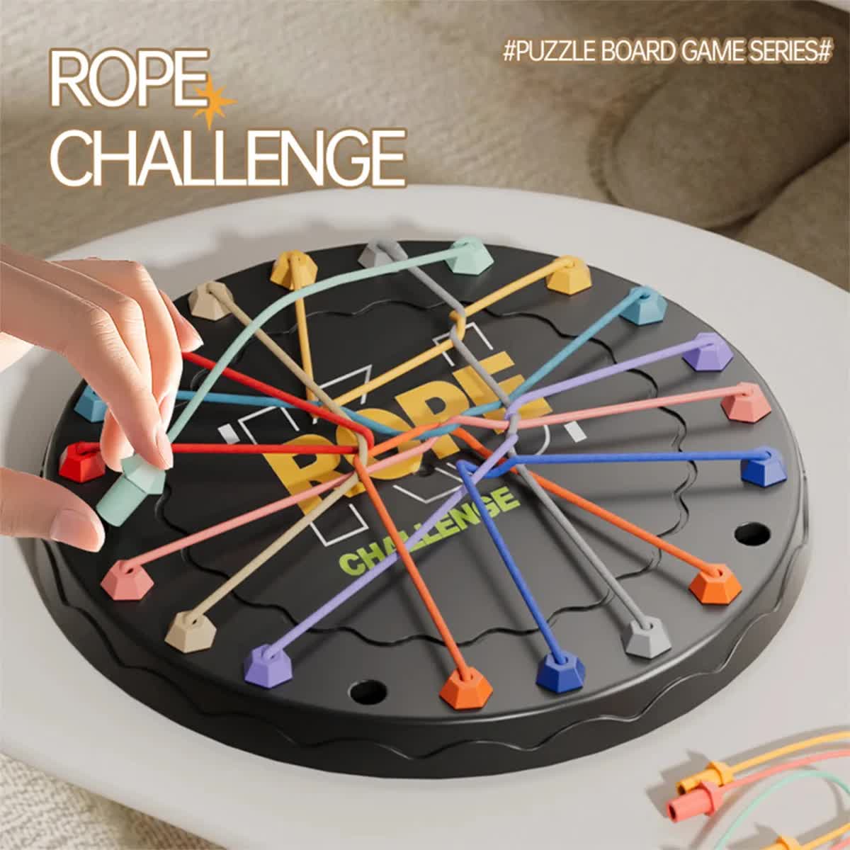 Rope Tangle Challenge Game - Baby & Kids > Baby & Kid's Toys > Activity Toys