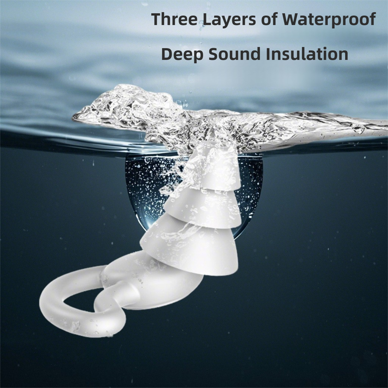 Reusable Silicone Ear Plugs – Waterproof & Comfortable - Health & Beauty > Health & Wellbeing > Protective Equipment