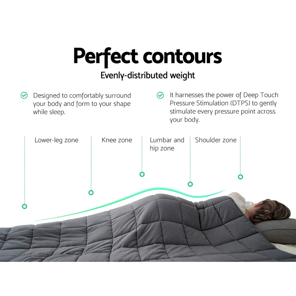 Giselle Weighted Blanket 2.3KG Kids - Home & Garden > Bedding > Blankets & Throws